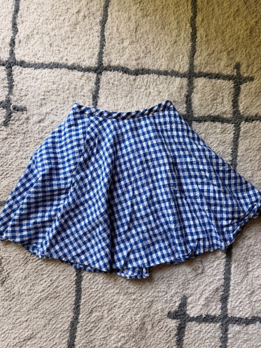 J.Crew Gingham Mini Skirt